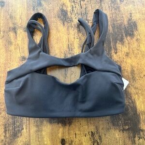 Lululemon gray sports bra